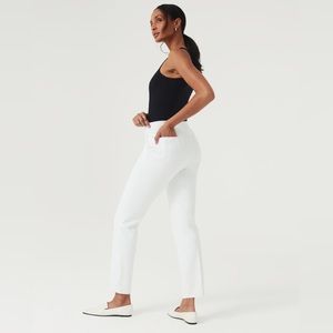 Spanx On-the-Go Ankle Slim Straight Pant with Ultimate Opacity Technology
